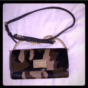 Michael Kors camo crossbody